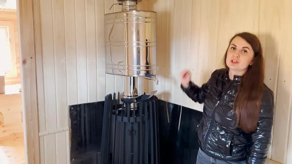 Печь Grill'D Cometa с баком из нержавеющей стали на 55 литров и заводскими экранами