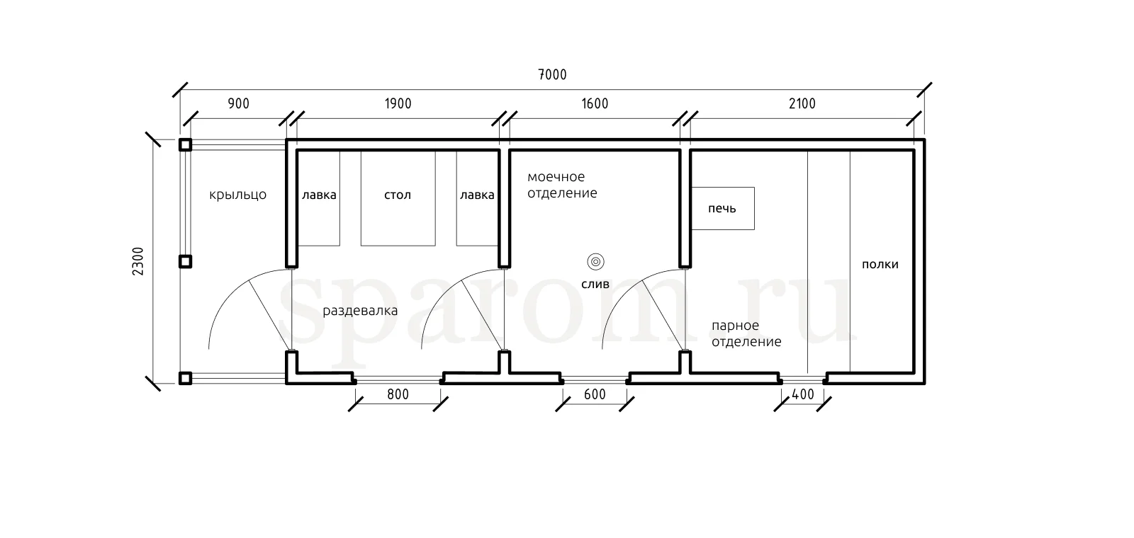 Планировка №1