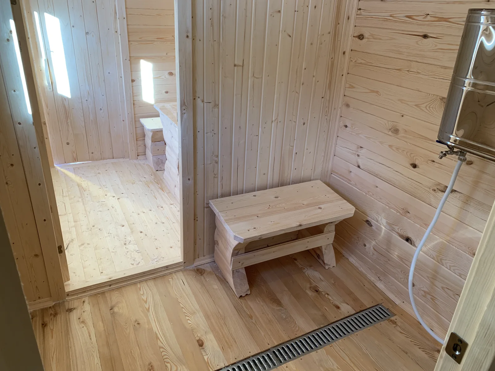 Баня 2,3×7 с крыльцом — фото 7